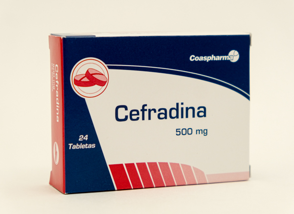 CEFRADINA CAP 500MG X 24 PC