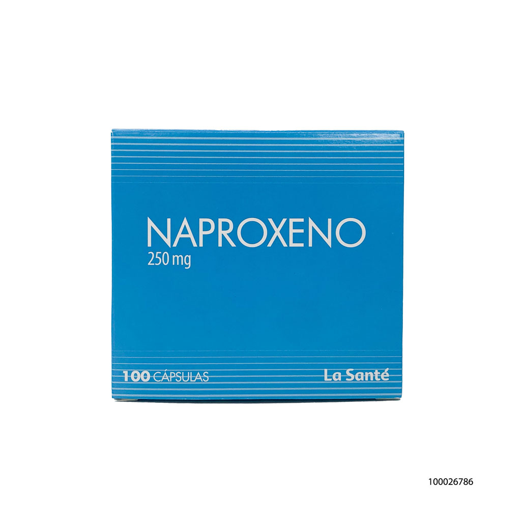 NAPROXENO CAP 250MG X 100 LA SANTE