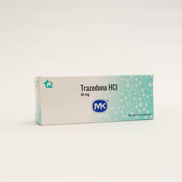 TRAZODONA TAB 50MG X 50 MK