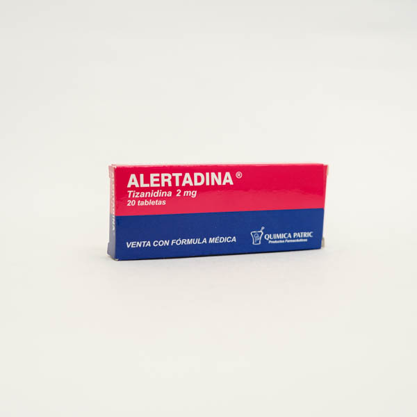 ALERTADINA TAB X 20 TIZANIDINA QP