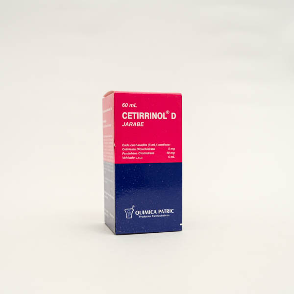 CETIRRINOL D JBE X 60ML  QP