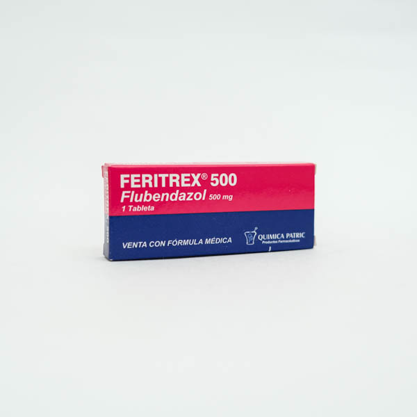 FERITREX TAB 500 X 1 FLUBENDAZOL  QP