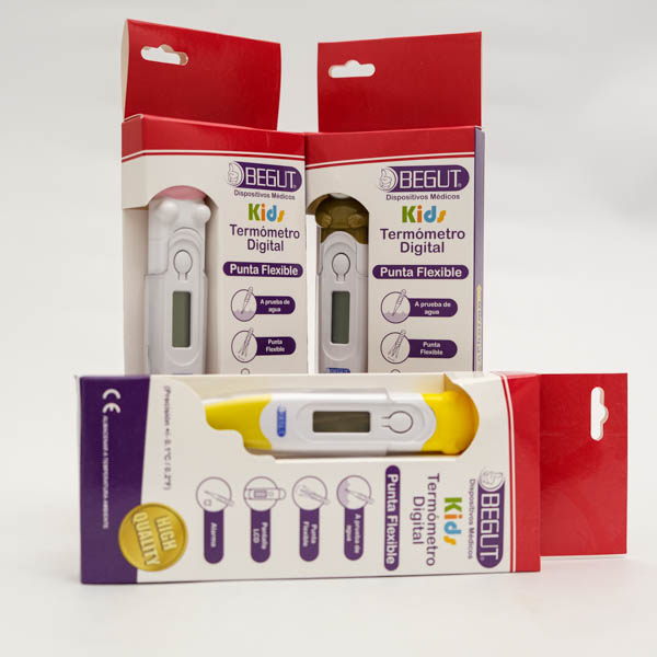 TERMOMETRO DIGITAL FIGURITAS FLEXIBLES SEVENPHARMA