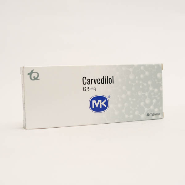 CARVEDILOL TAB 12 5MG X 30 MK
