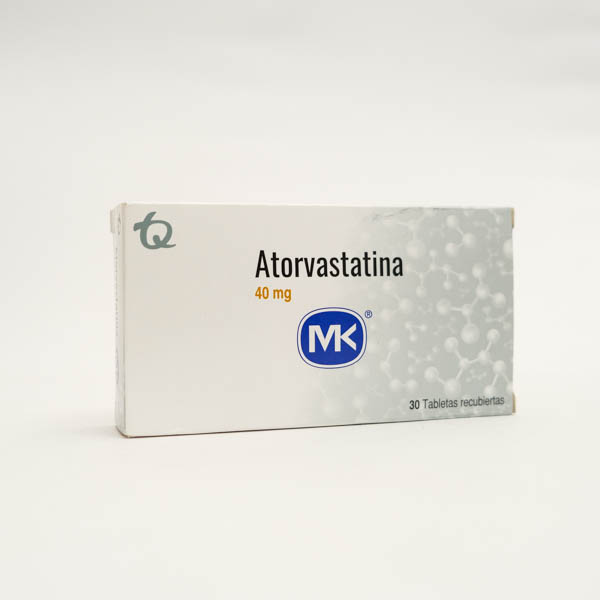 ATORVASTATINA TAB 40MG X 30 MK