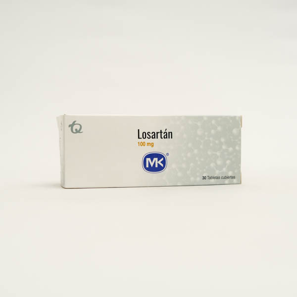 LOSARTAN TAB 100MG X 30 MK