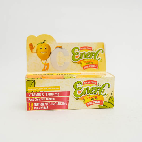 VITAMINA C 1000 MG TAB EFERV X 10 ENERC HEALTHY AMERICA