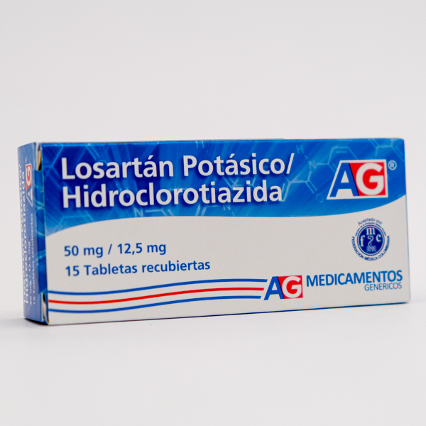 LOSARTAN 50 HIDROCLO 12 5 TAB X 15  AG