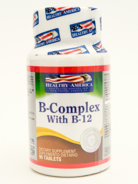 COMPLEJO B B12 B-COMPLEX CAP X 90 HEALTHY AMERICA
