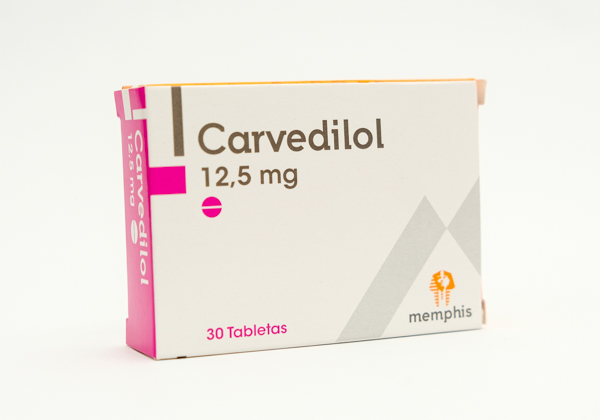 CARVEDILOL TAB 12 5MG X 30 MEMPHIS