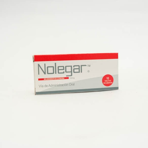 [001330] CETIRIZINA TAB 10MG X 10 NOLEGAR GC FARMA