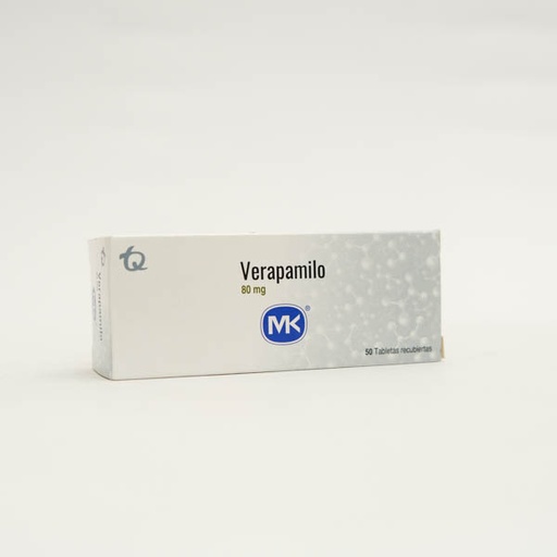 [001420] VERAPAMILO TAB 80MG X 50 MK