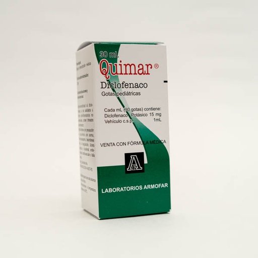 [001676] QUIMAR GOTAS FCO X 30ML DICLOFENACO ARMOFAR
