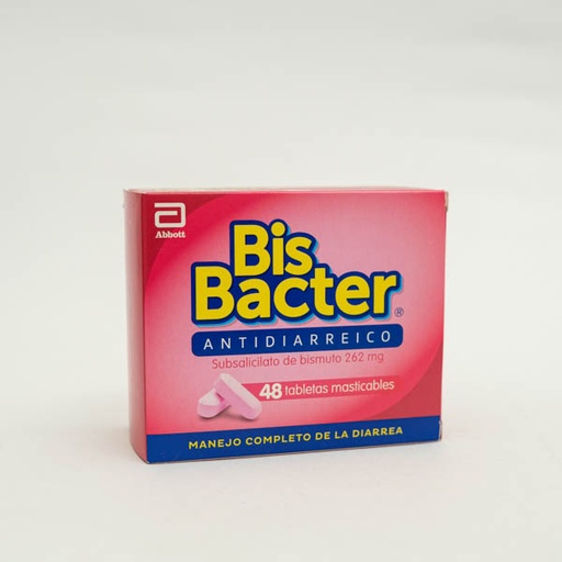 [001808] BIS BACTER TAB 262MG X 48  LFRANCOL