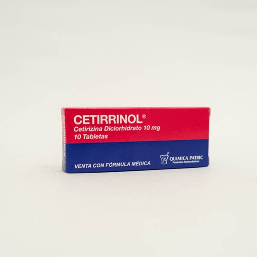 [002272] CETIRRINOL TAB 10MG X 10 CETIRIZINA QP