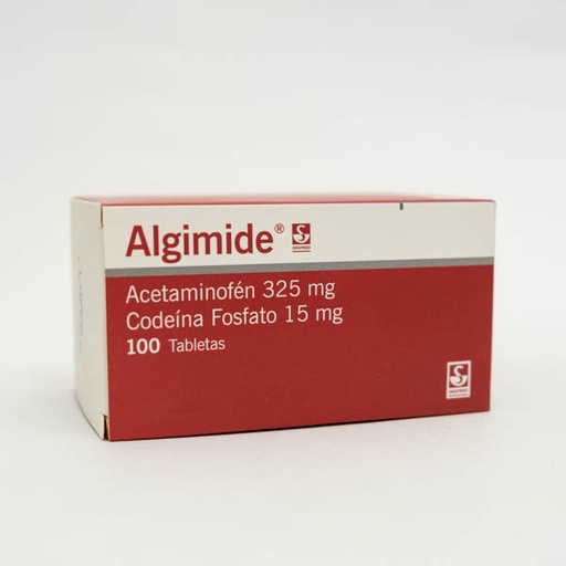 [002424] ALGIMIDE TAB 325MG 15MG X 100 ACETA FOSFA SIEGFRIED