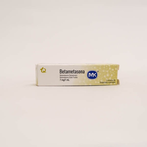[002640] BETAMETASONA AMP 7MG X 1 MK