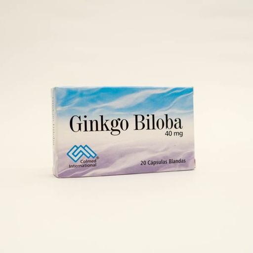 [003561] GINGO BILOBA CAP BLAN 40MG X 20  COLMED