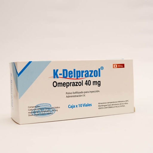 [003661] OMEPRAZOL AMP 40MG X 10 KDELPRAZOL DELTA