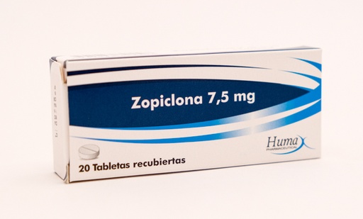 [004765] ZOPICLONA TAB 7 5MG X 20  HUMAX