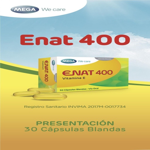 [006952] VITAMINA E 400 X 30 CAPS  ENAT  MEGA