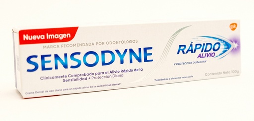 [007907] SENSODYNE RAP ALIVIO BLANQ X 100GR HALEON