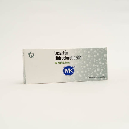 [008467] LOSARTAN 50 HIDROCLO 12 5 TAB X 30  MK