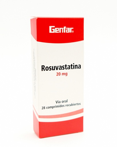 [008473] ROSUVASTATINA TAB 20MG X 28 GF