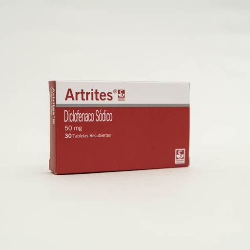 [9403] ARTRITES TAB 50MG X 30 DICLOFENACO SIEGFRIED