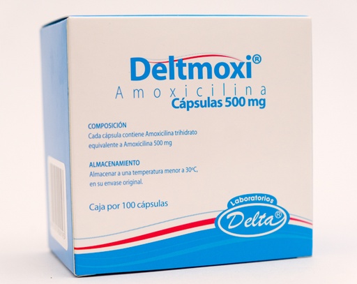 [9674] AMOXICILINA CAP 500MG X 100 DELTMOXI DELTA