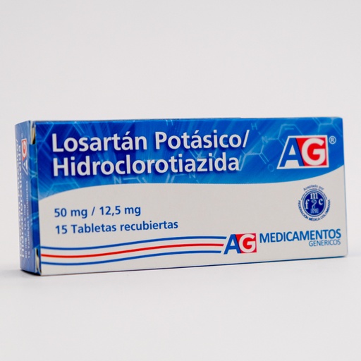[9705] LOSARTAN 50 HIDROCLO 12 5 TAB X 15  AG