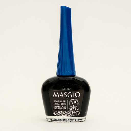 [9991] ESMALTE  DECORACION NEGRO 13 5ML MASGLO